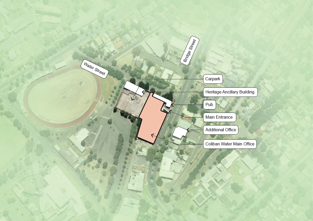 Coliban Water Site Map